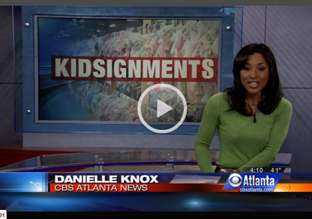Kidsignments Consignment Sale on CBS News Atlanta