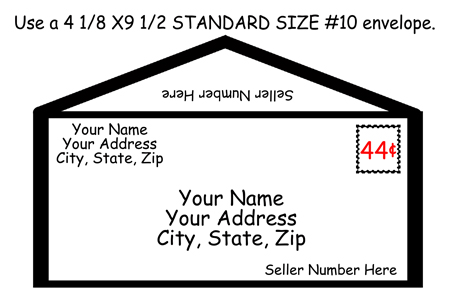 Kidsignments Return Address Envelope